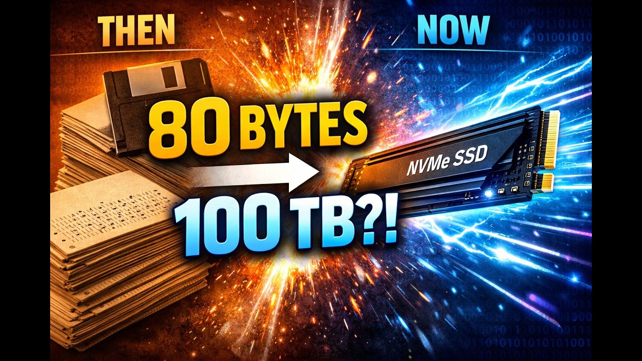 We Went From Cardboard to Terabytes… How?!