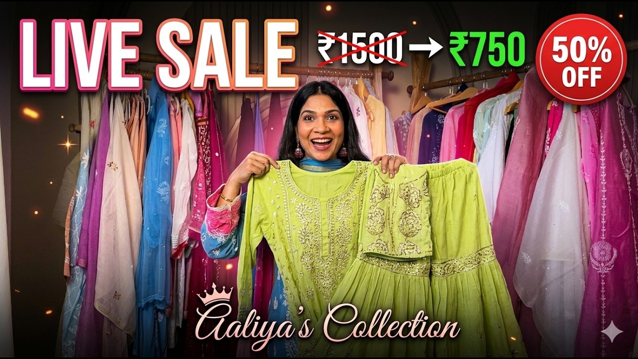 Aaliya's Collection is live