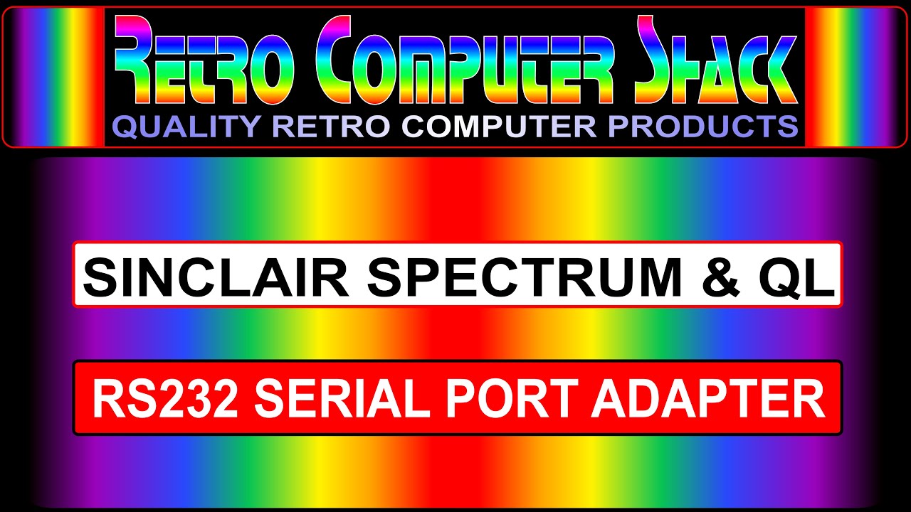 Sinclair Spectrum & QL RS232 Serial Port Adapter Lead