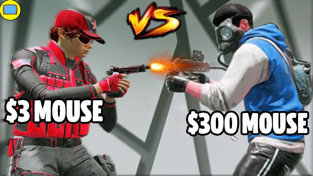 $3 Mouse Vs $300 Mouse in Siege