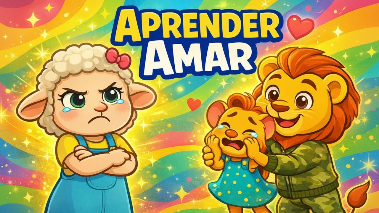 Aprender a Amar 💛 | Música Infantil Cristã sobre Amor, Perdão e Jesus | 1 Coríntios 13