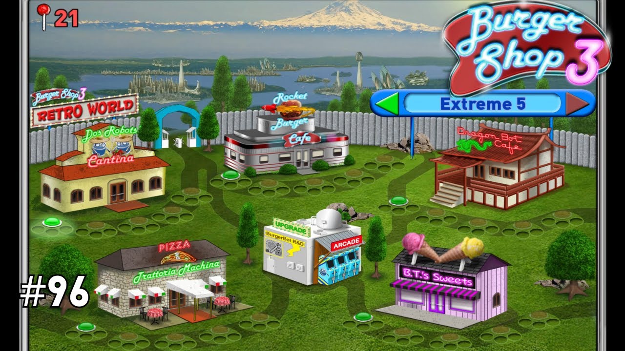 Story Mode (Extreme 5-1) [Treats Used: 21] | Burger Shop 3 [#96]