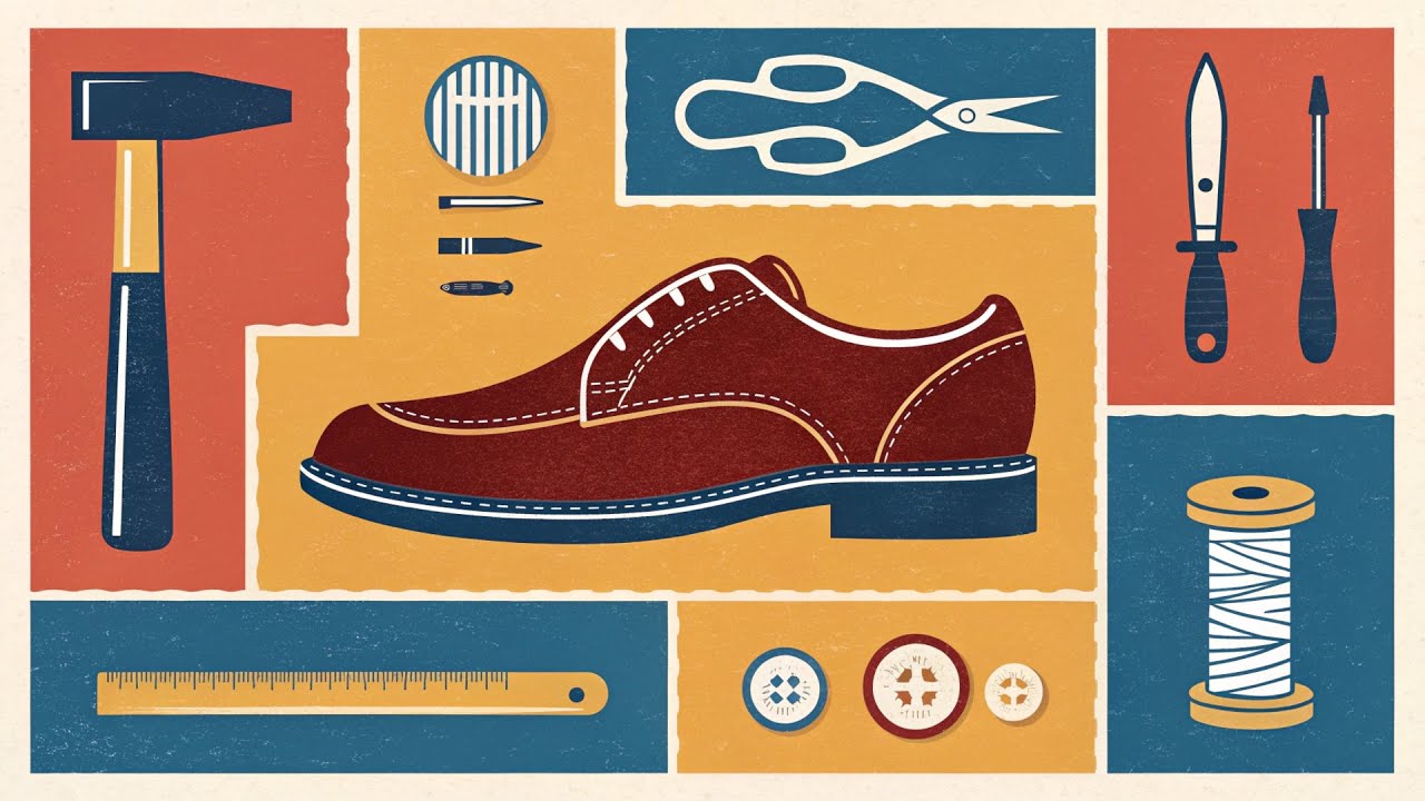 Deep Focus Lofi Hip Hop - The Gentleman's Shoe Craft: Designing the Future Journey [作業用BGM / 90 min]