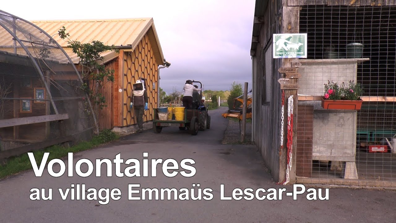 VOLONTAIRES au Village Emmaüs Lescar-Pau