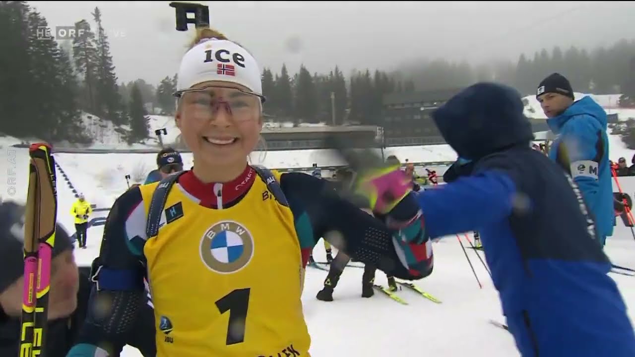 IBU Biathlon - Massenstart Frauen - Oslo 2024 - ORF HD