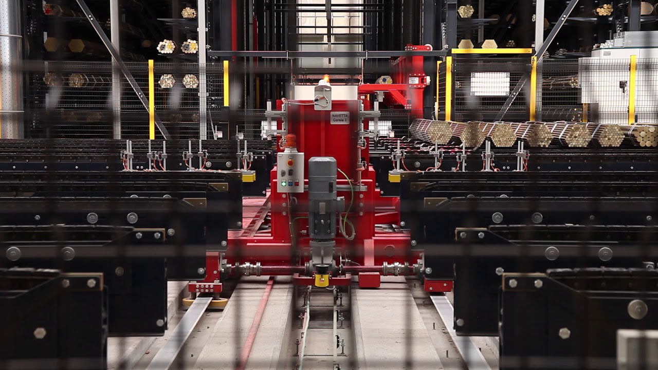 BRAND NEW MATTER AUTOMATIC WAREHOUSE FOR BUNDLES - NUOVO MAGAZZINO AUTOMATICO PER FASCI MATT99