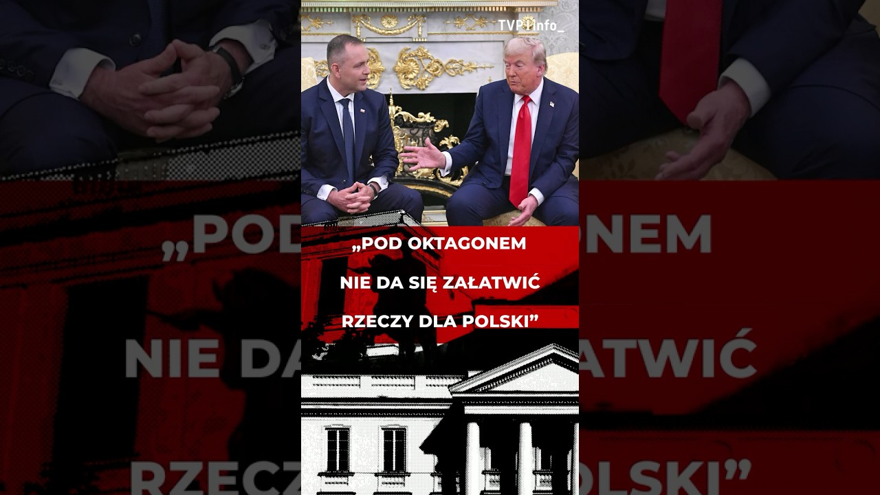 Nawrocki na gali u Trumpa. 