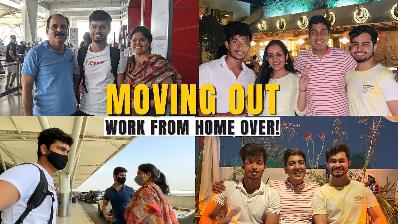 Software Engineer Moving Out! 🥺 | And the work from home ends ! | Hyderabad & Bangalore