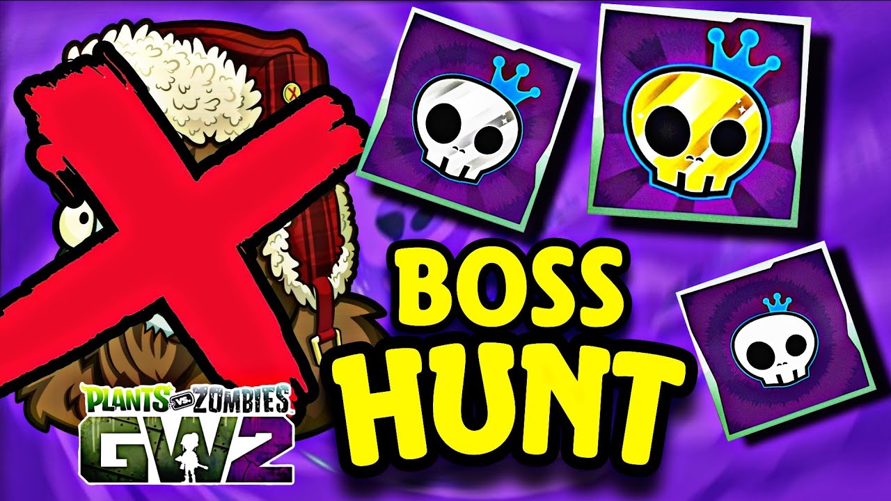 How to Get the IMPOSSIBLE Boss Hunt Achievements in PvZGW2