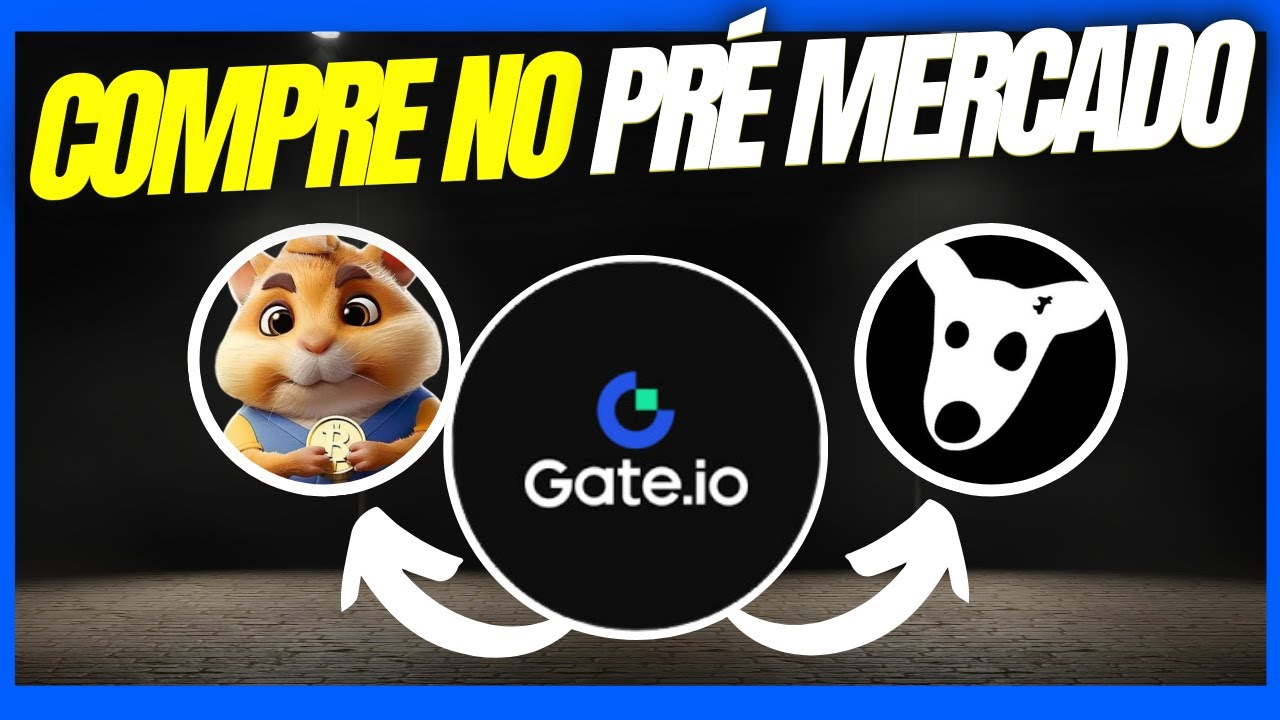 ⚠️URGENTE! COMO COMPRAR OS TOKENS  DO HAMSTER KOMBAT E DOGS NA GATE.IO NA PR&Eacute; VENDA