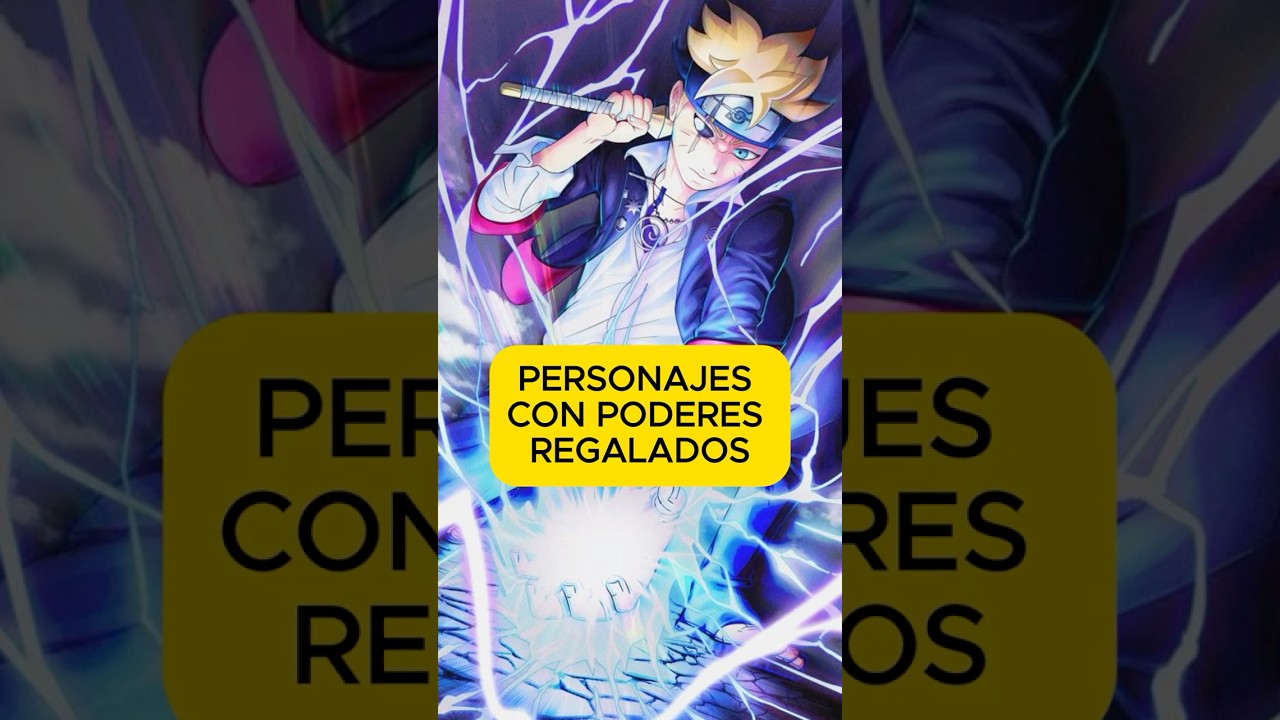 Personajes del anime con poderes regalados #anime #fyp