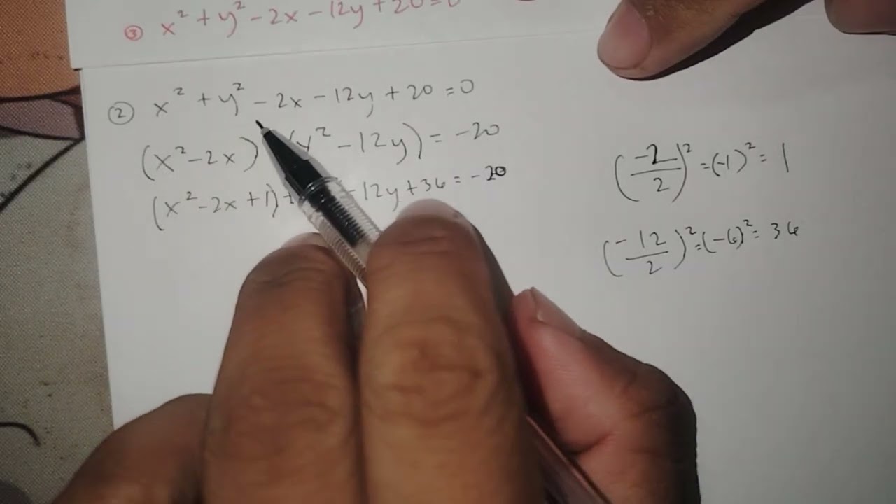 Introduction of the Equation of a Circle PART 2