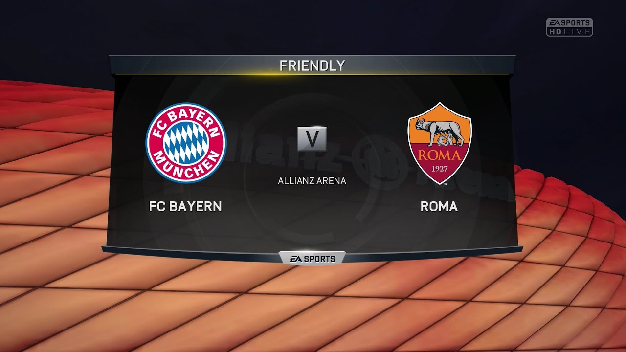 (PS4/Xbox One) FIFA 15 | Bayern Munich vs A.S. Roma - Next-Gen Full Gameplay (1080p HD)