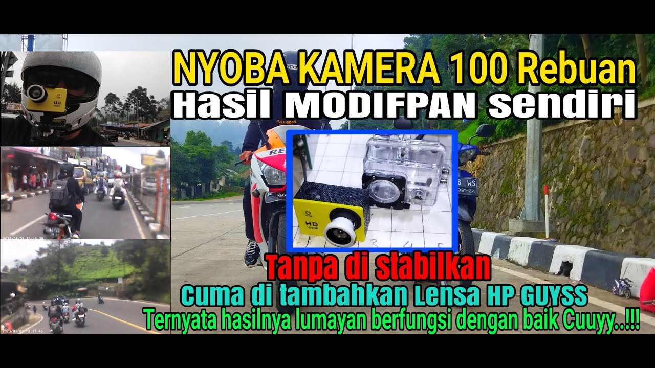 🔴NYOBAIN KAMERA |GOPRO MURMER