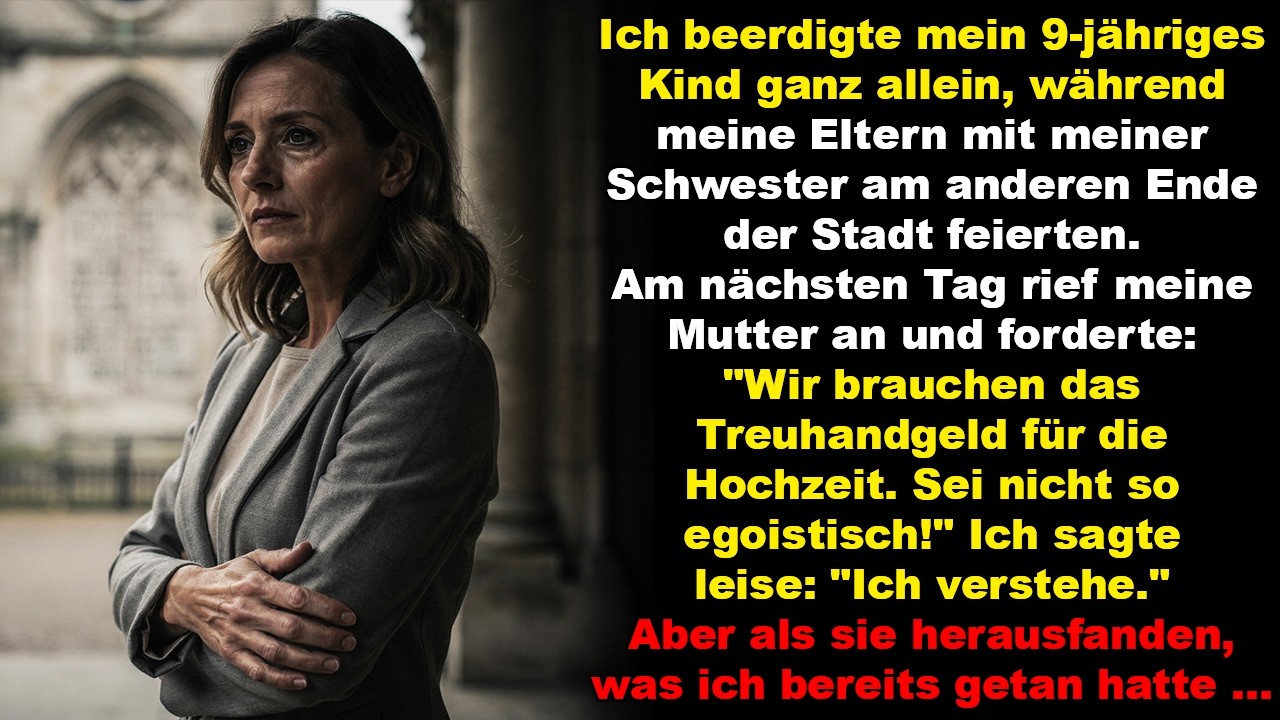 Ich beerdigte mein 9-jähriges Kind ganz allein, während meine Eltern mit meiner Schwester am anderen