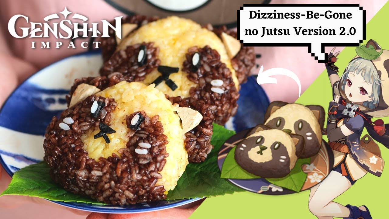 Sayu&rsquo;s Special Dish &lsquo;Dizziness-Be-Gone no Jutsu Version 2.0&rsquo; | Genshin Impact Food IRL