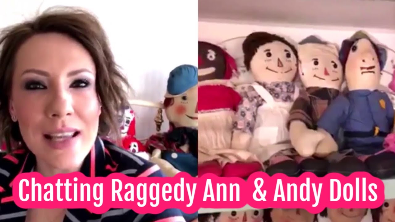 Antique Raggedy Ann and Andy Doll Video with Jonathan Green | Virtual Doll Convention