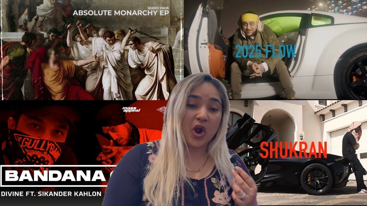 First Reaction to Sikander Kahlon 🔥Cash Money | Bandana Gang | 2025 Flow | Shukran