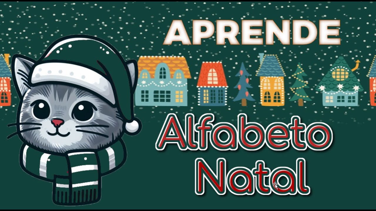 ALFABETO NATAL - Aprende vocabulário Natal com a Rufas #natal  #alfabeto