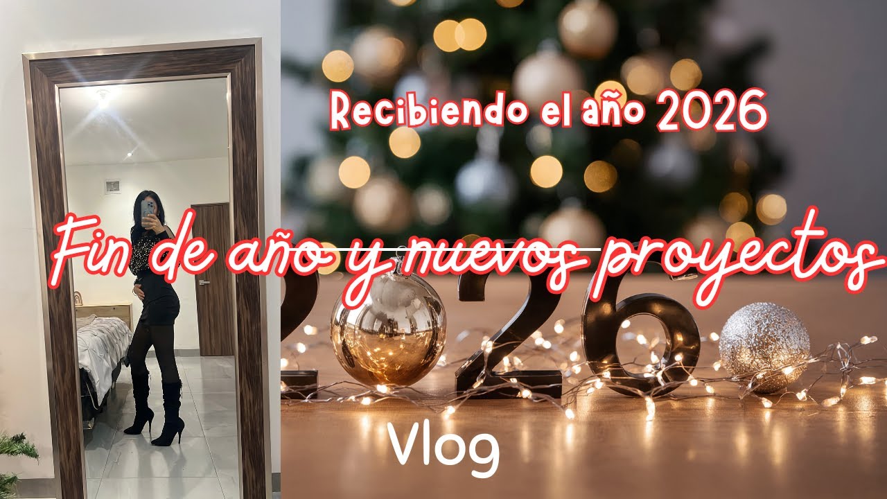 NUEVOS PROYECTOS! ✨ RECIBIENDO EL 2026 ❤️ #life #vlog #live 