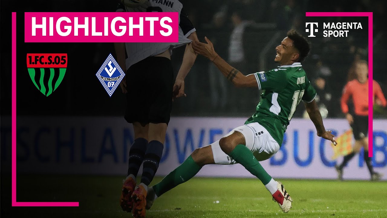 1. FC Schweinfurt 05 - SV Waldhof Mannheim | Highlights 3. Liga | MAGENTA SPORT