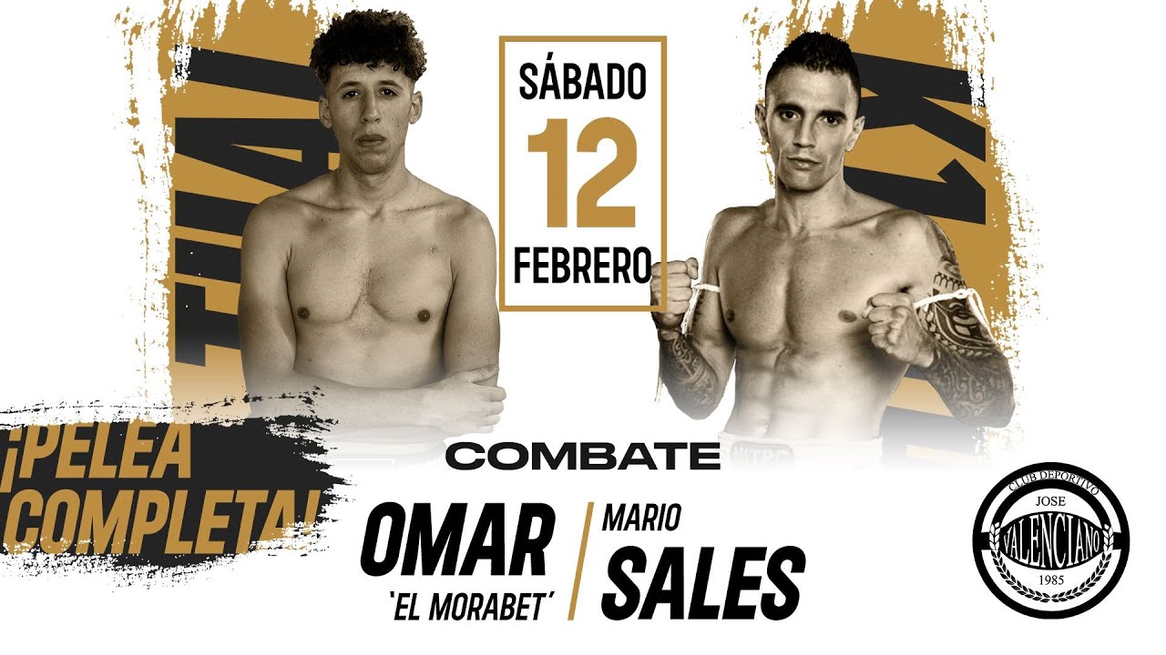 Omar El Morabet (CD Jose Valenciano) Vs Mario Sales