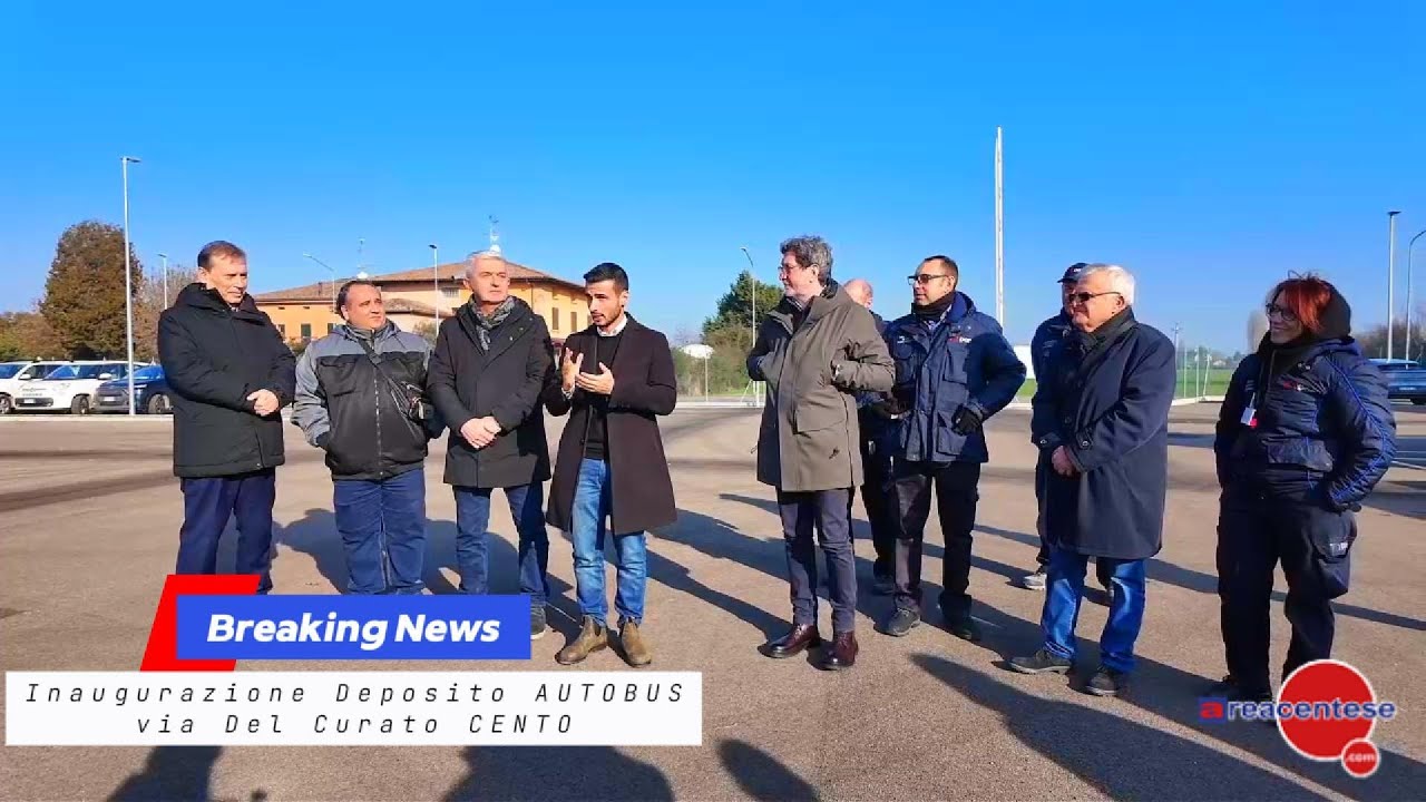 inaugurazione deposito autobus 21 gennaio 2026