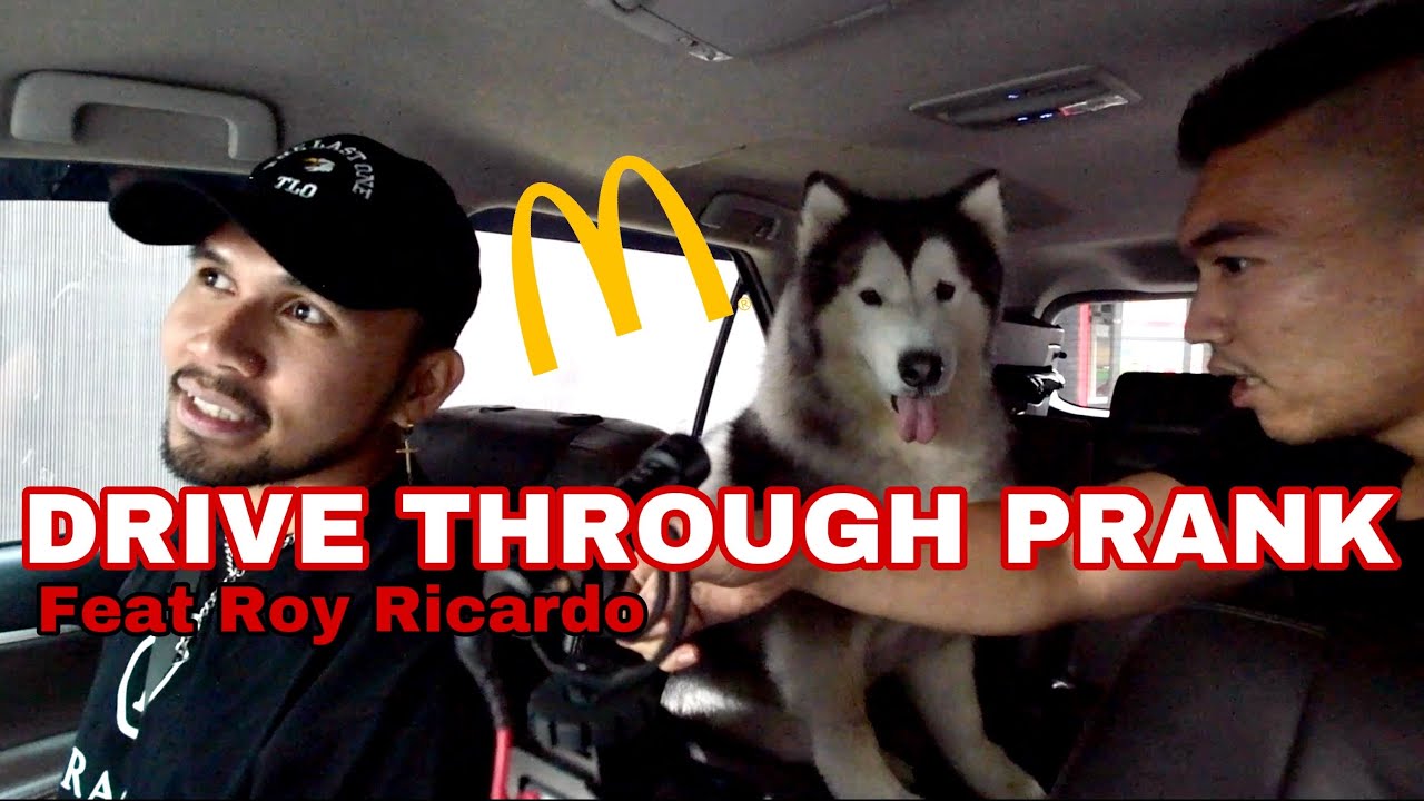 SPIKE DRIVE THROUGH PRANK  ( Feat Roy Ricardo ) - VLOG