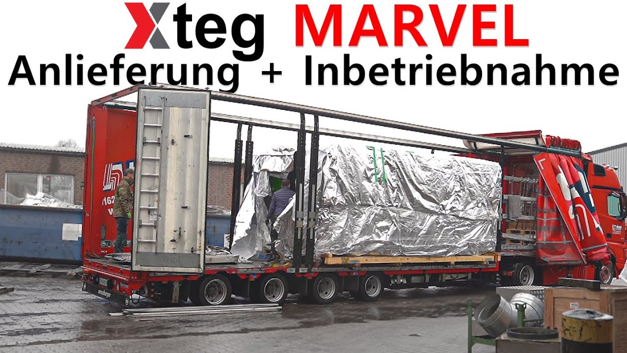 Xteg – Anlieferung & Inbetriebnahme  | MARVEL Fiber Lasermaschine