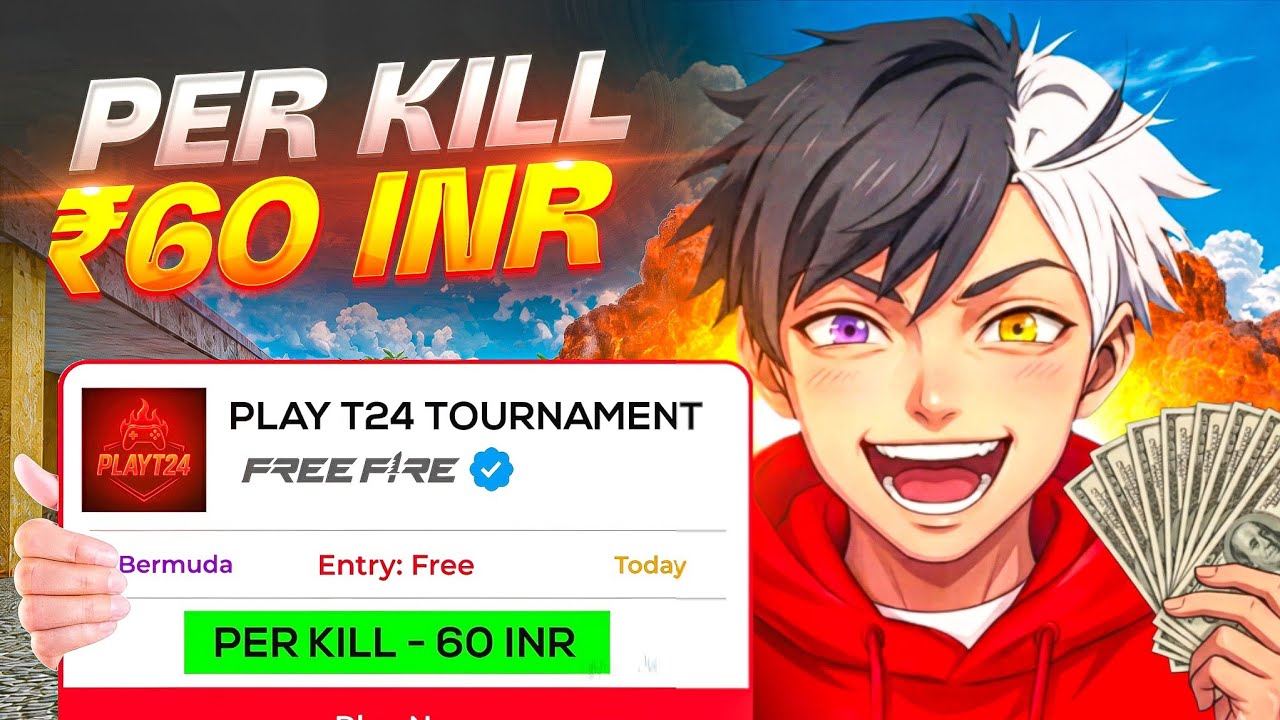 I Played a ₹60 Per Kill Free Fire Tournament 😱