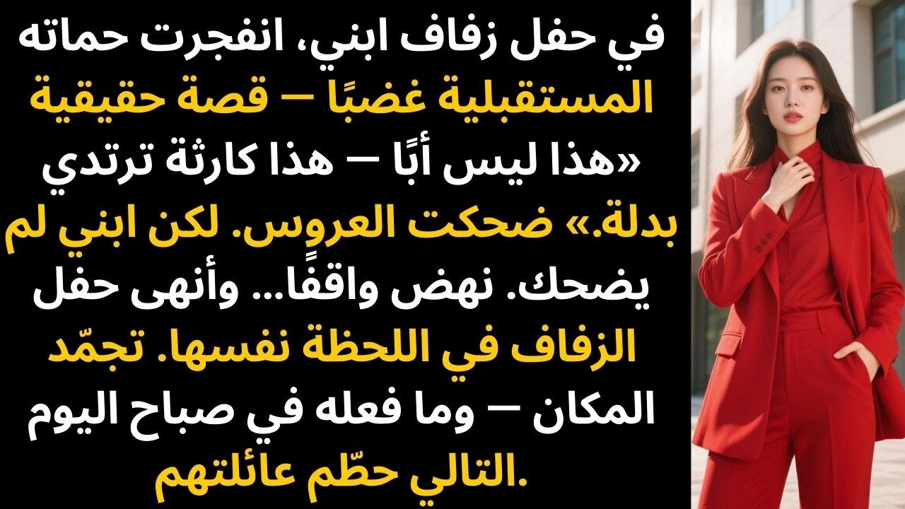 في حفل زفاف ابني، أشارت والدة العروس إليّ وقالت بازدراء: «هذا ليس أبًا — هذا مجرد…»