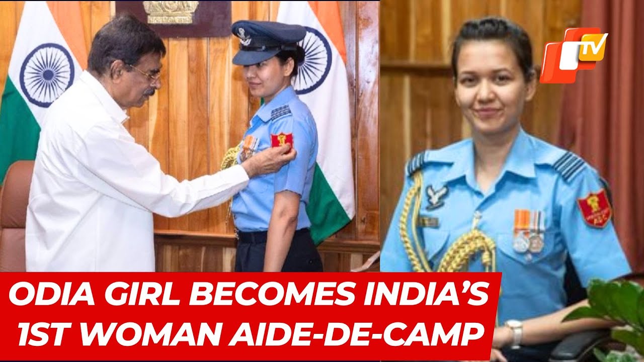 Squadron Leader Manisha Padhi From Odisha Is India's First Woman Aide-De-Camp