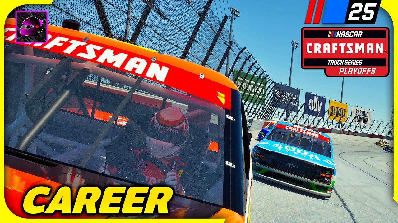 Основная проблема плей-офф в NASCAR 25... — Режим карьеры NASCAR 25: Часть 13