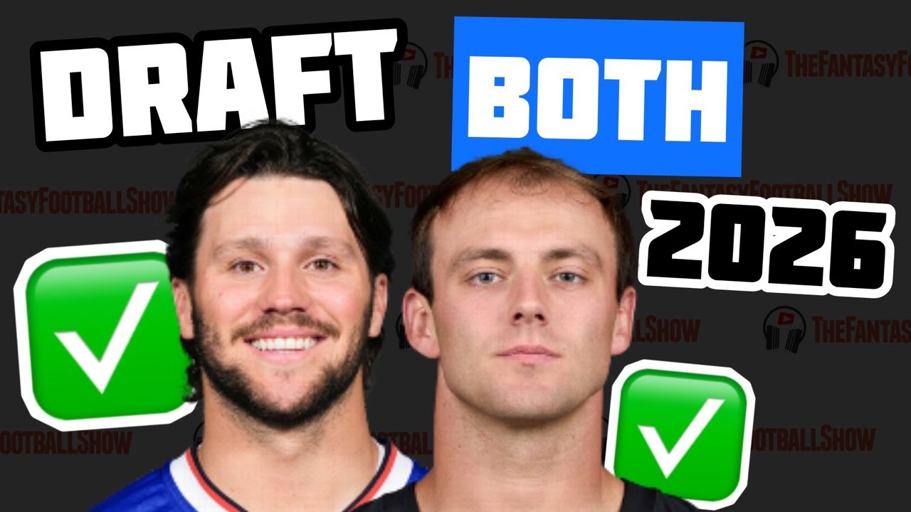 Josh Allen and Brock Bowers (2026 League Winners)