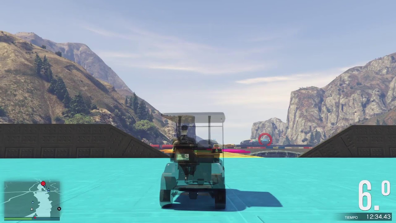 Jugando GTA V ONLINE PS4