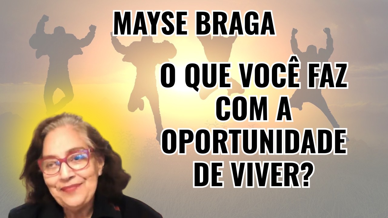 O ALERTA ESPIRITUAL QUE POUCOS ESCUTAM: O PERIGO DE PERDER A VONTADE DE VIVER! – COM MAYSE BRAGA.