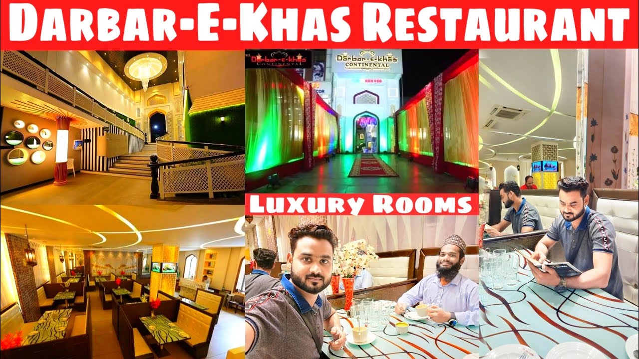 Darbar-E-Khas Restaurant l Delicious Food l Luxury Rooms | Banquet Hall & Lawn l Bareilly