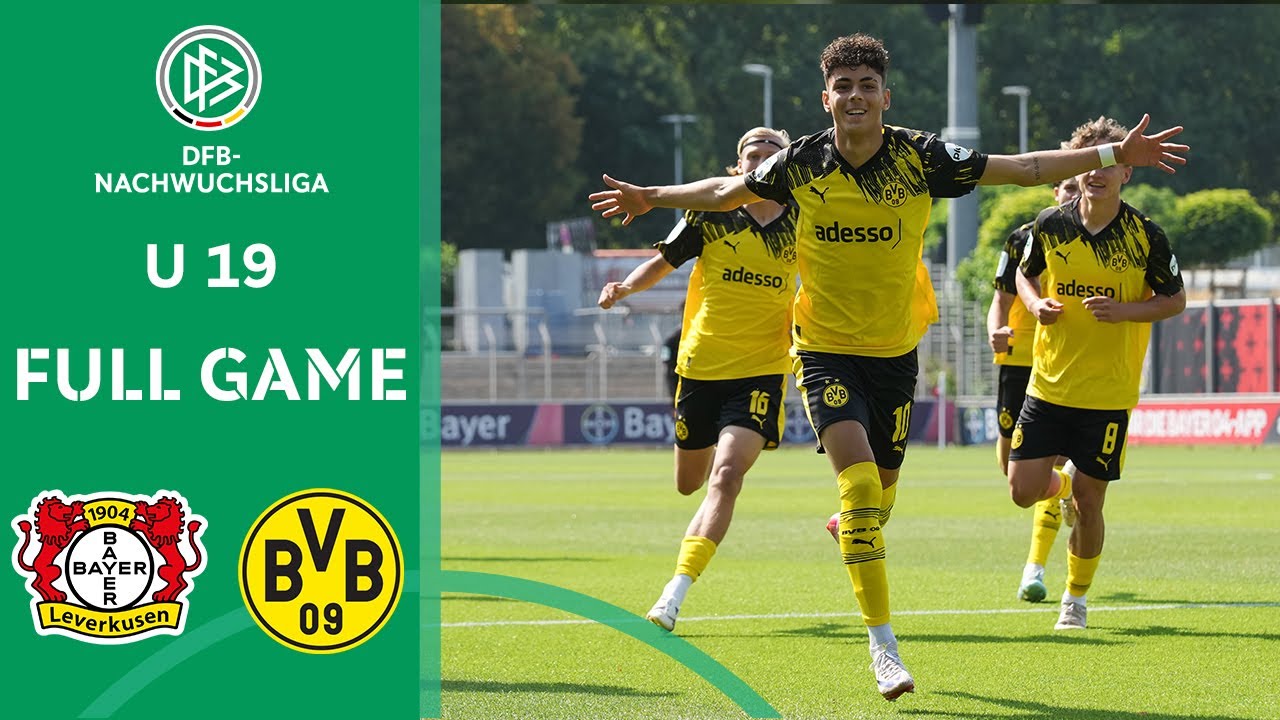 Bayer 04 Leverkusen U 19 vs. Borussia Dortmund U 19 | Full Game | U 19-DFB-Youth-League