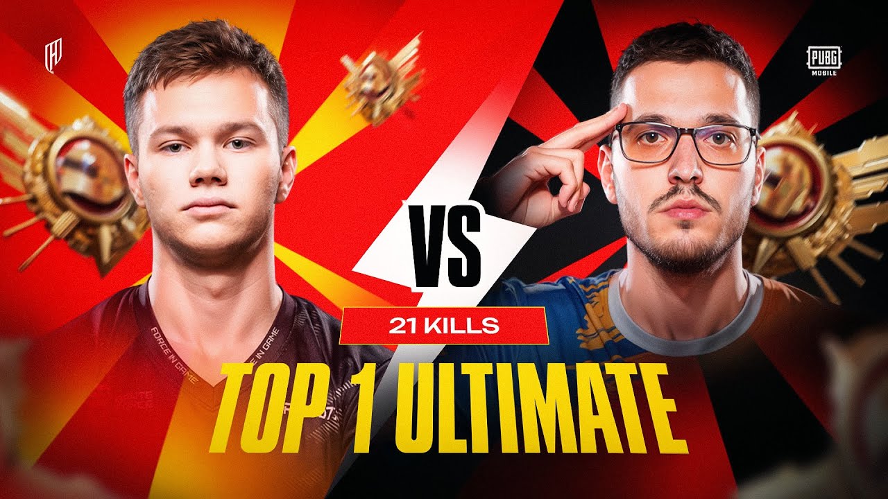 TOP-1 ULTIMATE ROYALE 21 KILLS LEGEND RANK TEAMSPEAK PUBG MOBILE INDIA, MEA LOBBY