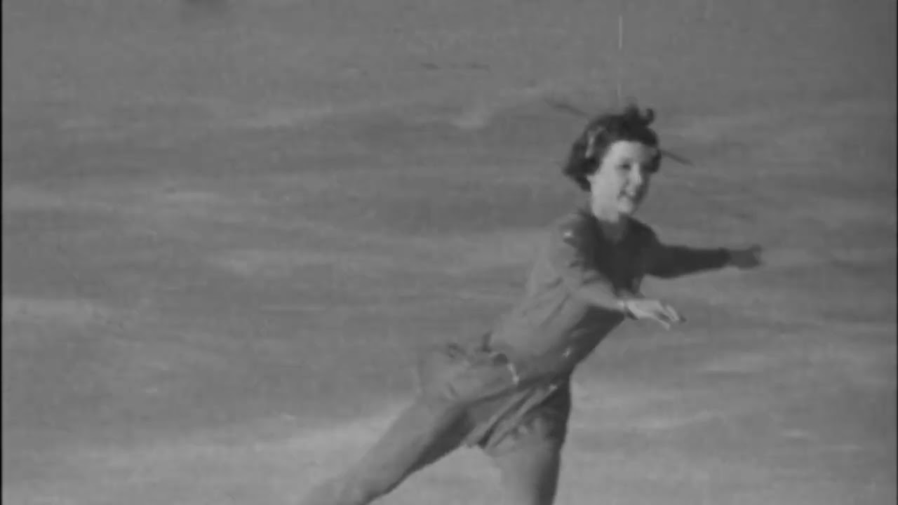 Carol Heiss and Tenley Albright - 1956 Winter Olympic Games (Free Skating)