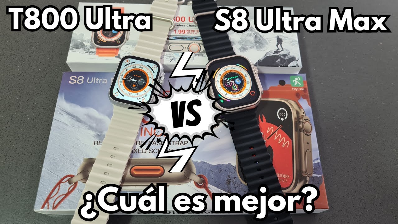 T800 Ultra vs S8 Ultra Max ¡Tenemos un claro GANADOR! 🏆