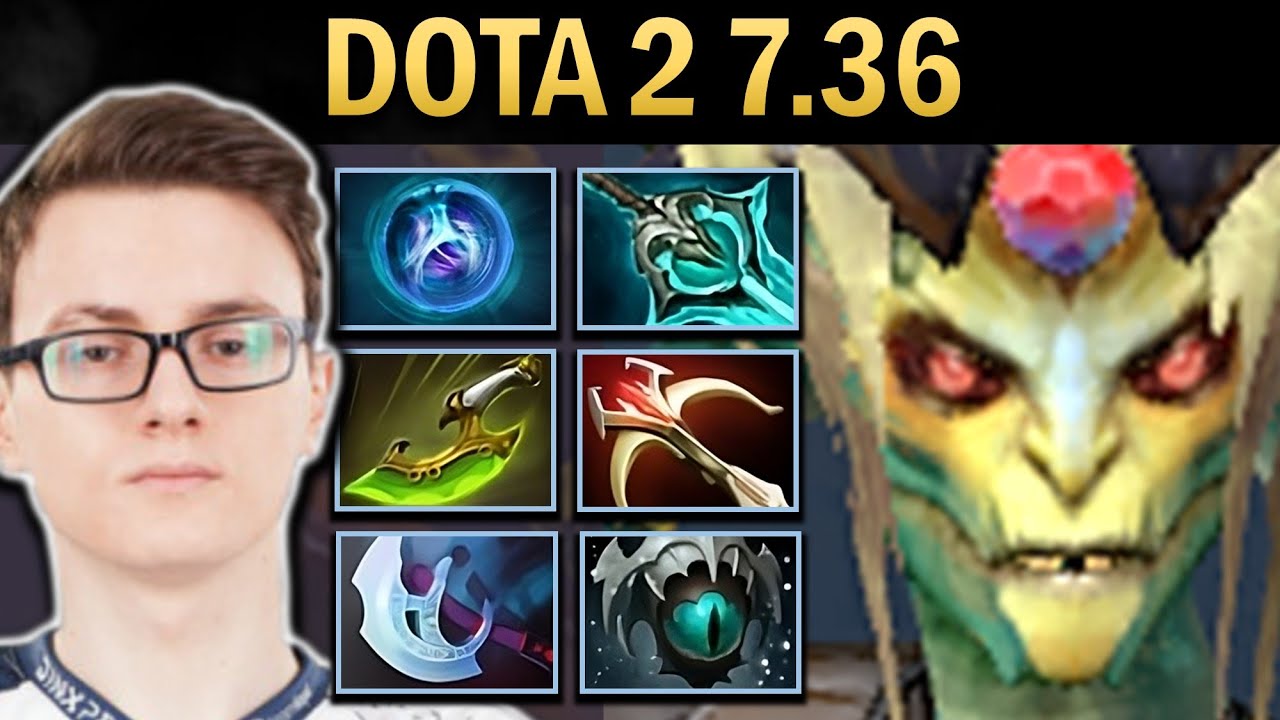 Medusa Gameplay Miracle with Daedalus and Skadi - Dota 2 7.36