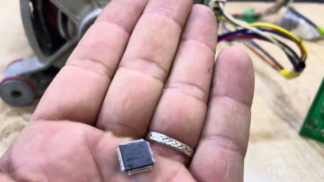 Réparation carte machine à laver condor problème MCU