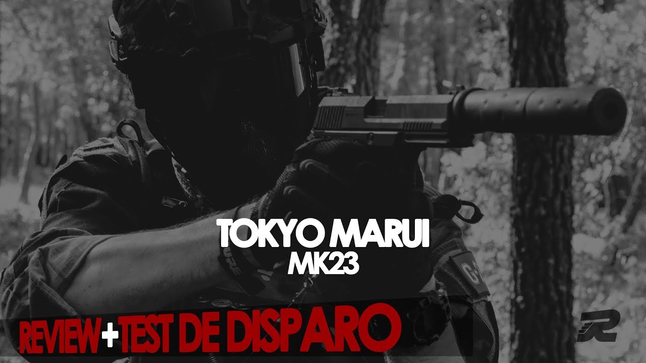 REVIEW PISTOLA MK23 SOCOM TOKYO MARUI  (SECONDZ)