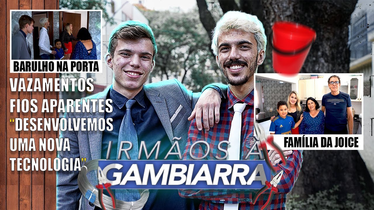 Irmãos à Gambiarra EP01 - Consertando tudo com gambiarra na casa da Joice