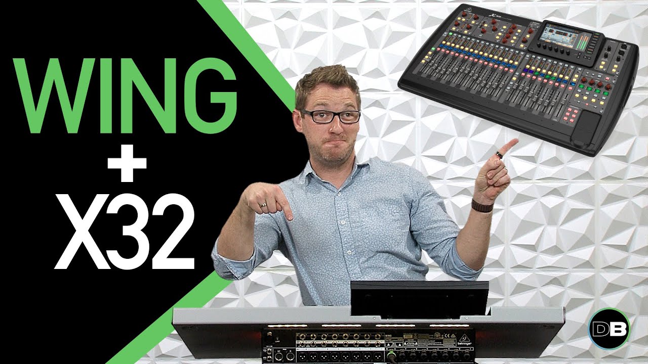 How to use the Behringer Wing and the Behriinger X32 at the Same Time