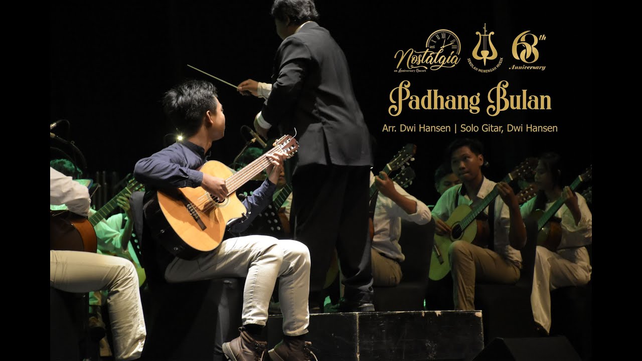 Ansambel Gitar SMM Yogyakarta - Padhang Bulan Solo Gitar Dwi Hansen (Anniversary SMM 2020)