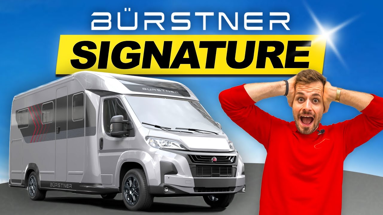 Virales Wohnmobil! Bürstner Signature Telintegriert im Detail | Caravan Salon 2025