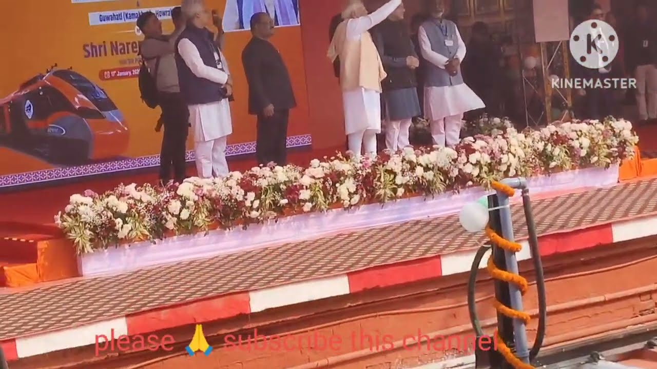 India's First vande Bharat sleeper train inguration at Malda Town West Bengal 