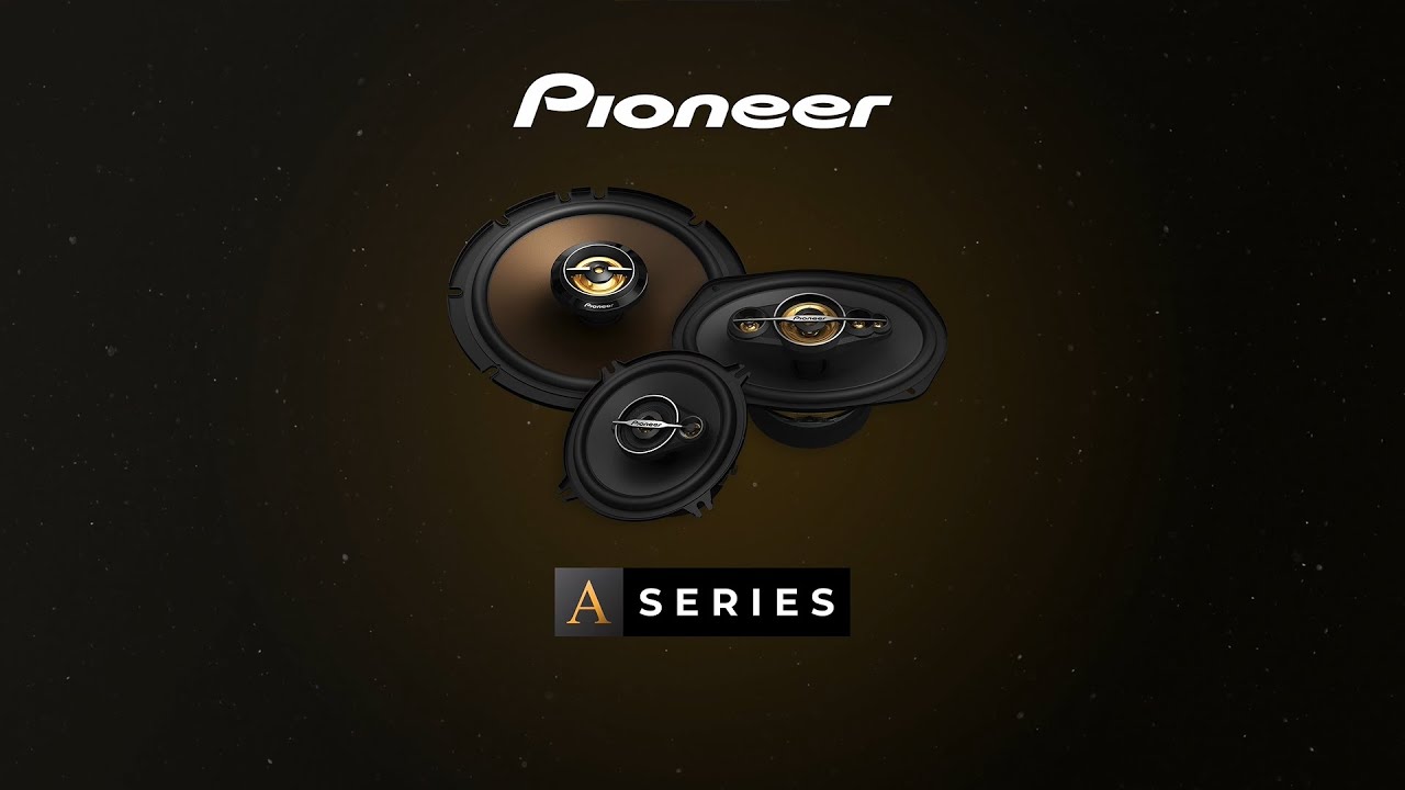 Meet the new A-Series line of speakers from Pioneer